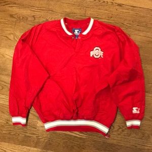 Ohio State Starter Pullover Jacket.